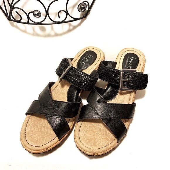 Born Shoes - Born Wedge Sandals